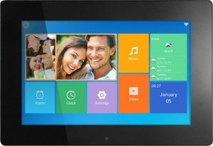 lot 15 image: Aluratek - 10 Touchscreen LCD Wi-Fi Digital Photo Frame