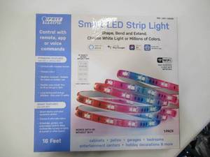 lot 60 image: Feit Electric Smart LED Strip Lights 16 FT, 1 Pack