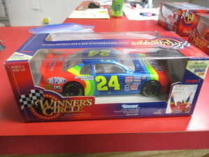 124th Scale Winners Circle 1997 Stock Car Series Jeff Gordon #24 Die Cast Car.