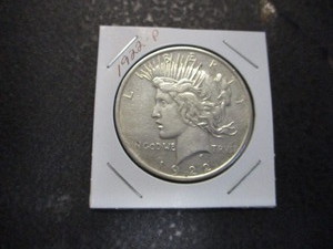 1922-P (Philadelphia) Peace Silver Dollar - 90% Silver