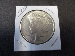 1922-P (Philadelphia) Peace Silver Dollar - 90% Silver