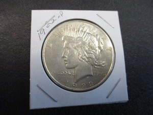 1922-P (Philadelphia) Peace Silver Dollar - 90% Silver