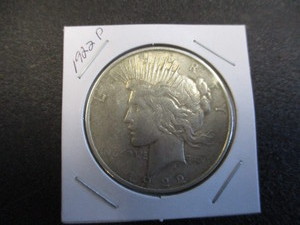 1922-P (Philadelphia) Peace Silver Dollar - 90% Silver