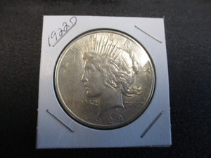 1922-D (Denver) Peace Silver Dollar - 90% Silver