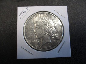 1922-D (Denver) Peace Silver Dollar - 90% Silver