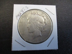 1923-S (San Francisco) Peace Silver Dollar- 90% Silver