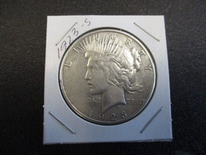 1923-S (San Francisco) Peace Silver Dollar- 90% Silver