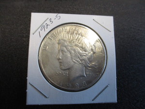1923-S (San Francisco) Peace Silver Dollar- 90% Silver