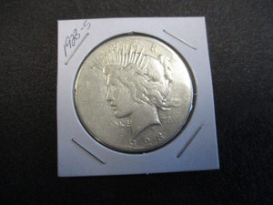 1923-S (San Francisco) Peace Silver Dollar- 90% Silver