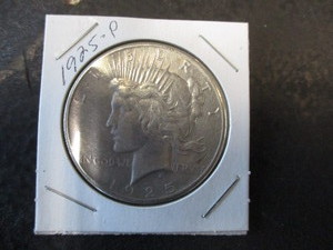 1925-P (Philadelphia) Peace Silver Dollar - 90% Silver