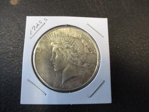 1925-S (San Francisco) Peace Silver Dollar - 90% Silver