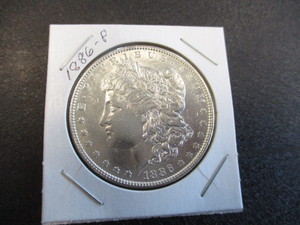 1886-P (Philadelphia Mint) Morgan Silver Dollar - 90% Silver