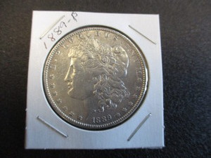 1889-P (Philadelphia Mint) Morgan Silver Dollar -90% Silver