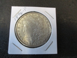1896-P (Philadelphia Mint) Morgan Silver Dollar - 90% Silver