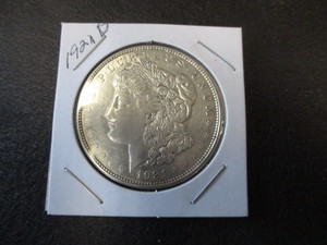 1921-D (Denver Mint) Morgan Silver Dollar - Only Year Morgan Made at the Denver Mint - 90% Silver