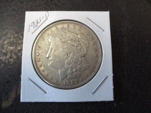 1921-D (Denver Mint) Morgan Silver Dollar - Only Year Morgan Made at the Denver Mint - 90% Silver