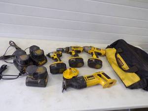 18V Dewalt Tool Set