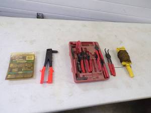 Snap Ring Tools and Rivet Tool