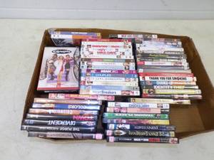 Box of DVD Movies