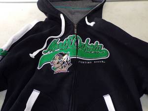 North Dakota Fighting Sioux Hooded Sweatshirt Size L