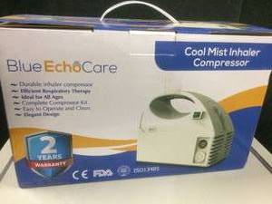 lot 17 image: Blue Echo Care Cool Mist Inhaler Compressor - New In Box