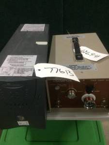 lot 23 image: PowerVar ABCE600-11IEC UPS and Olympus  CLK-3 Halogen Cold Light Supply Source - Good Working Condition