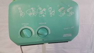 lot 3 image: MSRP $1800 Ameda Egnell Elite Hospital Grade Breast Pump On Mobile Stand - Good Used Working Condition