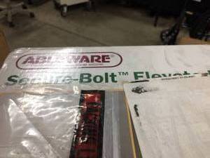 lot 84 image: New In Box&nbspAbleware Secure-Bolt Elevated Toilet Seat 600lb Capacity