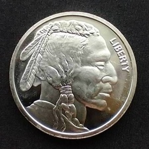 1 Oz Buffalo Silver Round
