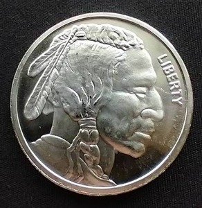 1 Oz Buffalo Silver Round