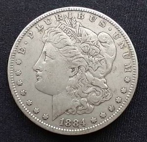 1884 Morgan Dollar