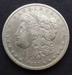 1884-S Morgan Dollar
