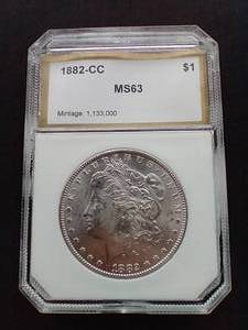 1882-CC Morgan Dollar - MS63