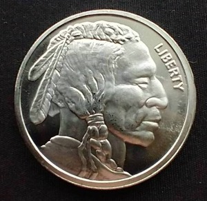 1 Oz Buffalo Silver Round