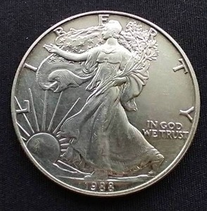 1988 American Silver Eagle