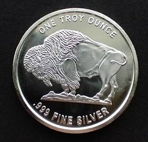 1 Oz Buffalo Silver Round