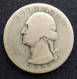 1932-D Washington Quarter - Key Quarter