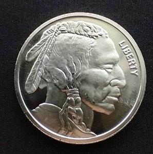 1 Oz Buffalo Silver Round