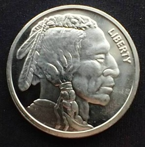 1 Oz Buffalo Silver Round