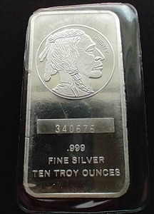 10 Oz. Silver Bar