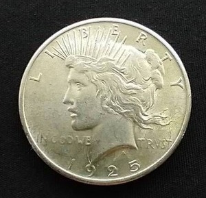 1925 Peace Dollar