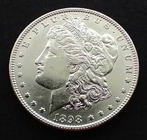 1898 Morgan Dollar