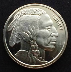1 Oz Buffalo Silver Round