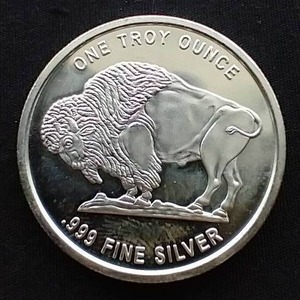 1 Oz Buffalo Silver Round