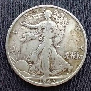 1943-S Walking Liberty Half Dollar