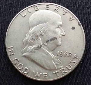 1962-D Franklin Half Dollar