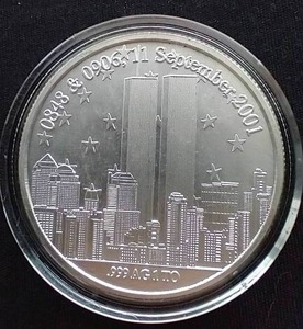 September 11, 2001 Silver Round