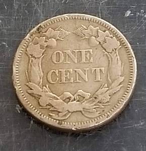 1858 Lg Letters US FLYING EAGLE CENT
