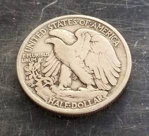 1918-D WALKING LIBERTY HALF DOLLAR