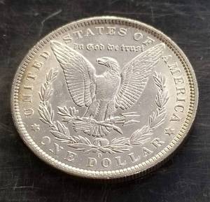 1894-O MORGAN SILVER DOLLAR AU